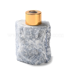 Rohe natürliche blaue Aventurin Parfümflasche&nbsp;G-B131-03C