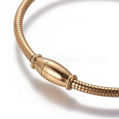 304 Edelstahl-Charm-Armreifen&nbsp;BJEW-P258-05