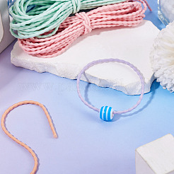 Cordones elásticos de poliéster de 30 m y 6 colores&nbsp;EC-TA0001-07C