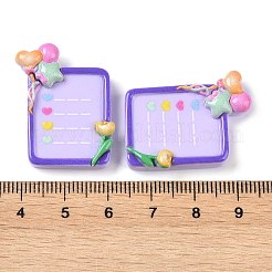 Cabochon decoden in resina opaca&nbsp;CRES-O002-01D