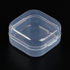 Récipients à billes en plastique avec couvercle à charnière&nbsp;CON-Z007-03A
