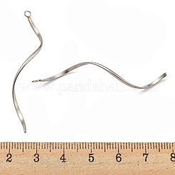Anlaufgeschützte Anhänger aus 304er Edelstahl&nbsp;STAS-F230-04P-B