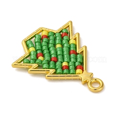 Anhänger aus Glasperlen mit Weihnachtsmotiv&nbsp;PALLOY-MZ00809-02