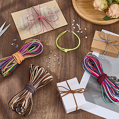 Kit fai da te per realizzare braccialetti in cordino di velluto&nbsp;DIY-CL0002-49