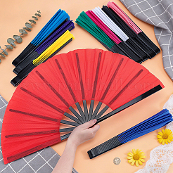 10 pz 10 stili decorazioni per display di ventagli in poliestere&nbsp;DIY-NB0015-68