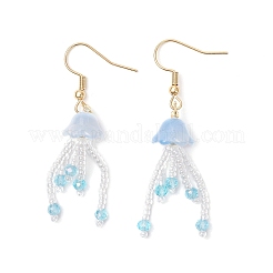 Orecchini pendenti in acciaio inossidabile 304&nbsp;EJEW-MZ00454-05