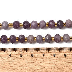 Natürliche Lepidolith-Perlenstränge&nbsp;G-D105-B08
