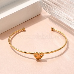 Bracciali a polsino in acciaio inossidabile 304&nbsp;STAS-Z108-08G-01