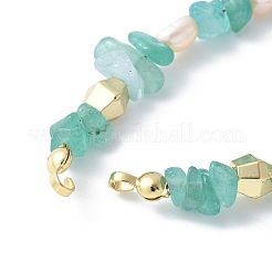 Armbandherstellung aus Messing-Doppelkegel&nbsp;KK-F892-21G