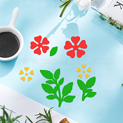 2 Stil Schmetterlings- und Blumen-Stanzschablonen&nbsp;DIY-CP0011-95