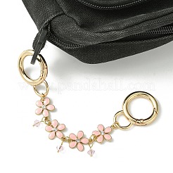 Cadenas de extensión de bolsas con anillos de resorte de aleación de zinc&nbsp;AJEW-BA00142-02