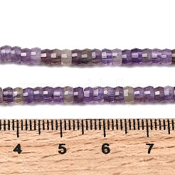 Natürlichen Amethyst heishi Perlen Stränge&nbsp;G-A299-A13-01