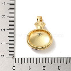 Gestellmessinganhänger&nbsp;KK-S366-14G-01