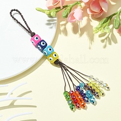 Décorations de pendentif en perles de verre&nbsp;HJEW-JM01124