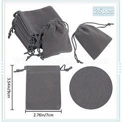 Geschenkbeutel mit Kordelzug aus Samtschmuck&nbsp;ABAG-BBC0001-10B-01