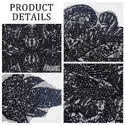 Applikationen aus Glasperlen mit Blumenmuster&nbsp;DIY-WH0297-44B