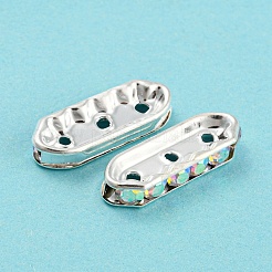 Messing Strass Multi-Strang-Verbinder&nbsp;LS-RB-F035-08S