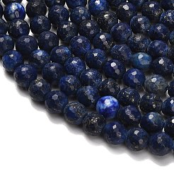 Natürlicher Lapislazuli Perlenstränge&nbsp;G-F820-Z01-8mm
