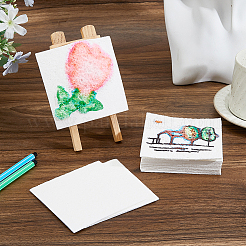 Papel de pintura en blanco con textura de espuma de algodón y pulpa de madera&nbsp;AJEW-WH0596-544A