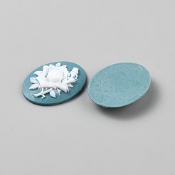 Cabochons in resina&nbsp;CRES-WH0018-02C
