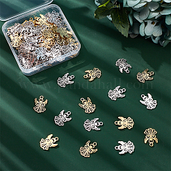 Tibetische Stil Anhänger & Charms&nbsp;TIBEP-PH0004-98