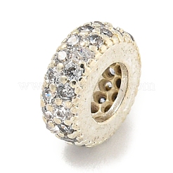 Cremagliera in ottone placcatura zirconi European Beads&nbsp;KK-L215-003S