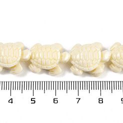 Stränge aus synthetischen geschnitzten Korallenperlen&nbsp;CORA-L020-E-06