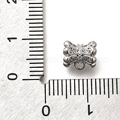 In ottone micro pavé di tubi in zirconia cubica&nbsp;KK-M318-26P