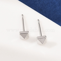 Messing Ohrstecker für Damen&nbsp;EJEW-G441-02P