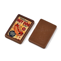 Fast-Food-Cabochons aus undurchsichtigem Harz&nbsp;X-RESI-C078-01