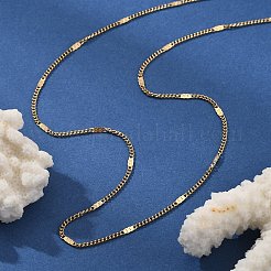 Collane con catena a maglie in acciaio inossidabile 304 da 2 mm&nbsp;NJEW-T016-13G