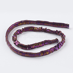 Pvd vuoto placcatura elettrodeposizione fili di perle di ematite sintetica non magnetica&nbsp;G-F534-D08