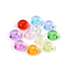 Transparentem Acryl europäischen Perlen&nbsp;OACR-Q200-25