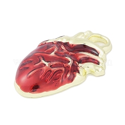 Crémaillère placage pendentifs en émail d'alliage&nbsp;LS-PALLOY-F018-31G-01