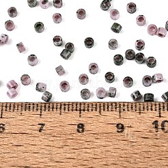 Undurchsichtige Picasso-Zylinderförmig-Glasperlen&nbsp;SEED-Q039-06A-11