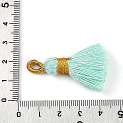 Quastenanhänger aus Polycotton (Polyester-Baumwolle)&nbsp;FIND-N006-01D