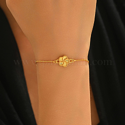 Ottone link braccialetti fiore&nbsp;WL3635-3