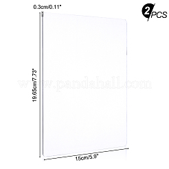 Transparente Acryl-Druckplatte&nbsp;OACR-WH0003-31A