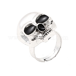Halloween verstellbare Fingerringe aus Legierung&nbsp;RJEW-C147-01C-AS