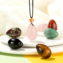 Pendenti con pietre preziose miste naturali in stile 6 pz 6&nbsp;G-LS0001-73