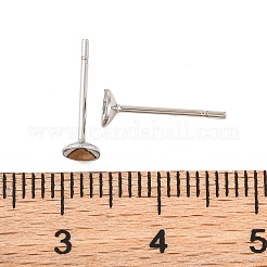 Messing Ohrsteckerr Ersatzteile&nbsp;KK-M163-04P-A-NR