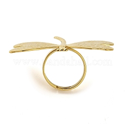 Bague réglable en acier inoxydable 304 pour femme&nbsp;RJEW-H216-02G