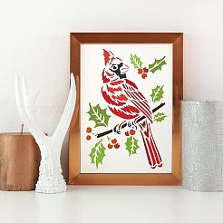 Modelli di stencil per pittura da disegno riutilizzabili in plastica&nbsp;DIY-WH0202-301