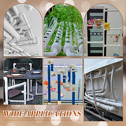 PVC-Wasserrohrkappe&nbsp;FIND-WH0173-258