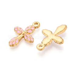 304 Edelstahl-Emaille-Anhänger&nbsp;STAS-N124-18G