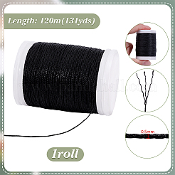 Cordón de poliéster encerado&nbsp;YC-WH0018-01C