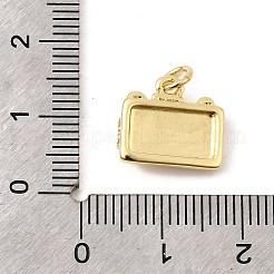 Pendentifs en laiton&nbsp;KK-I364-15G-01