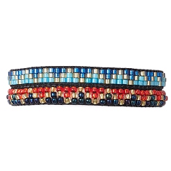 2 pulsera hecha a mano con cuentas de semillas de vidrio para mujer&nbsp;BJEW-MZ00158
