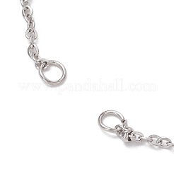 Herstellung von Satellitenkettenarmbändern aus Edelstahl 304&nbsp;AJEW-JB01298-02