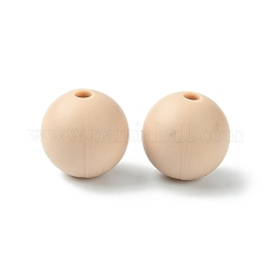 Perline focali rotonde in silicone ecologico per uso alimentare&nbsp;SIL-F003-01A